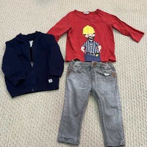 Baby Boden and Zara boys fall bundle